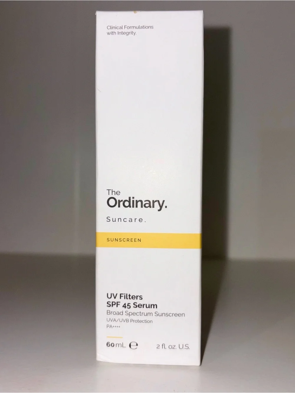 The Ordinary Suncare UV Filters SPF 45  Broad Spectrum